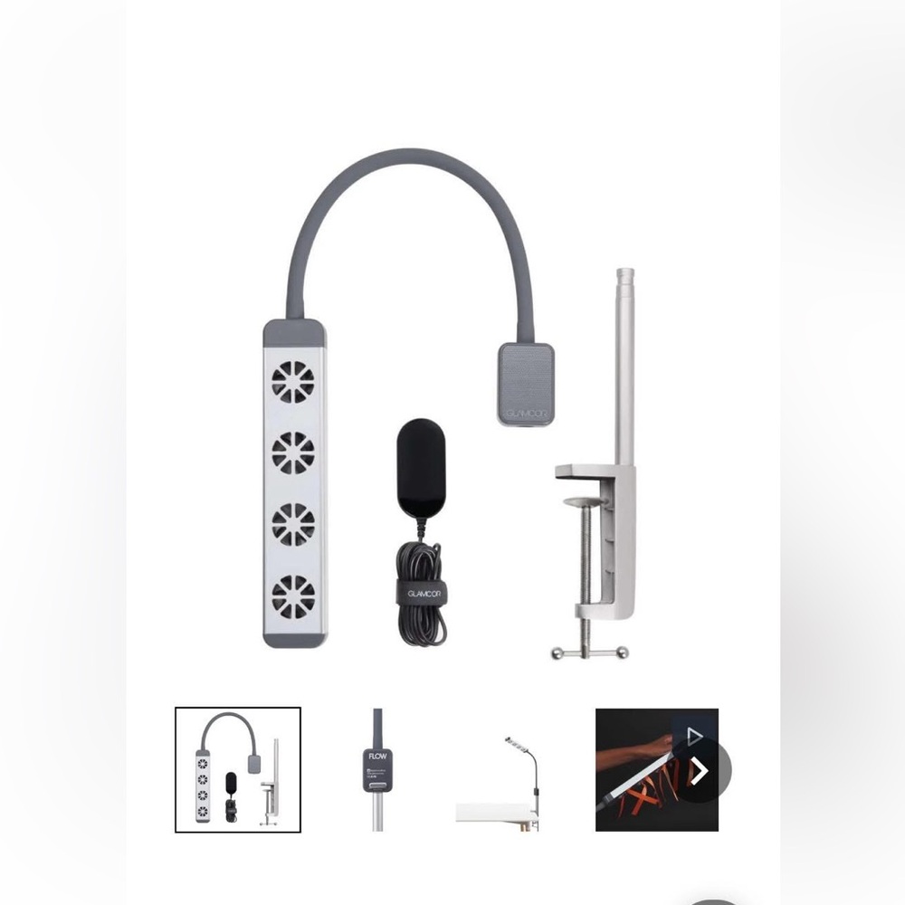 Glamcor Flow ideal for nail techs and lash techs